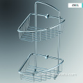 Bathroom brass accessories tier wire basket set